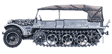 Transporter i cignik SdKfz 10